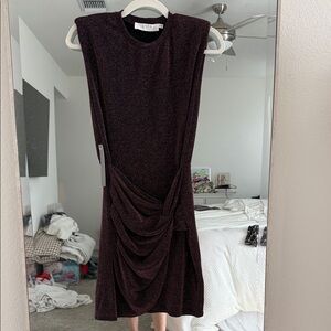 ASTR the Label Lunete metallic dress